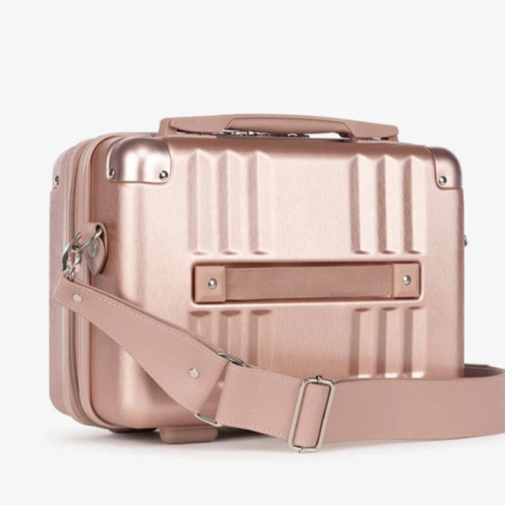 Calpak Ambeur Vanity Case in Rose Gold